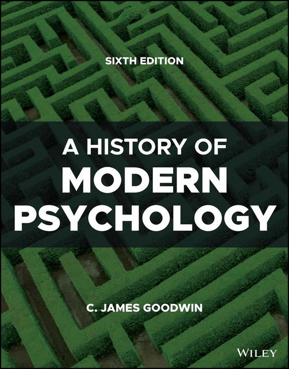 Produktbild: A History of Modern Psychology