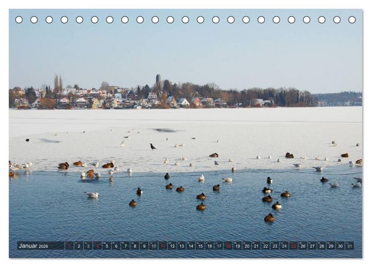 Produktbild: Naturpark Holsteinische Schweiz (Tischkalender 2026 DIN A5 quer), CALVENDO Monatskalender