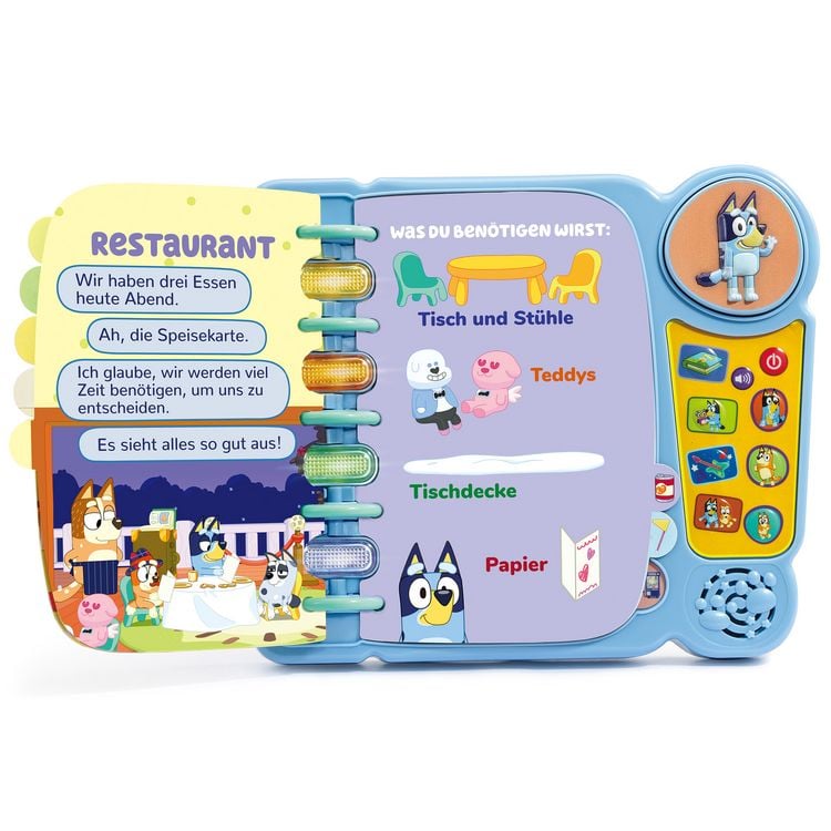 Produktbild: Bluey Lernspielbuch