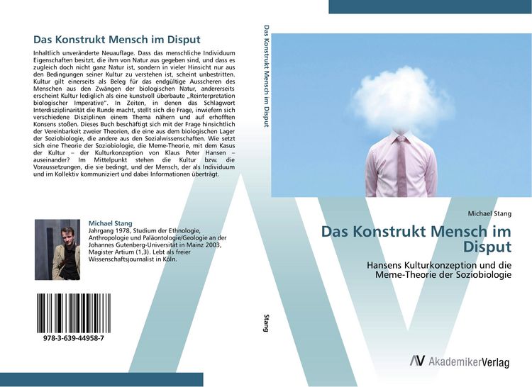 Produktbild: Das Konstrukt Mensch im Disput