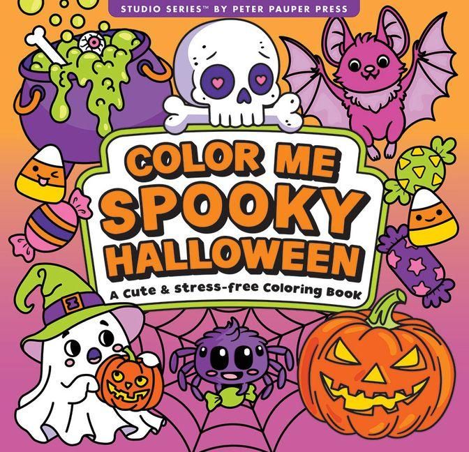 Produktbild: Color Me Spooky Halloween Artist's Coloring Book (31 Single-Sided Designs on Thick Paper)
