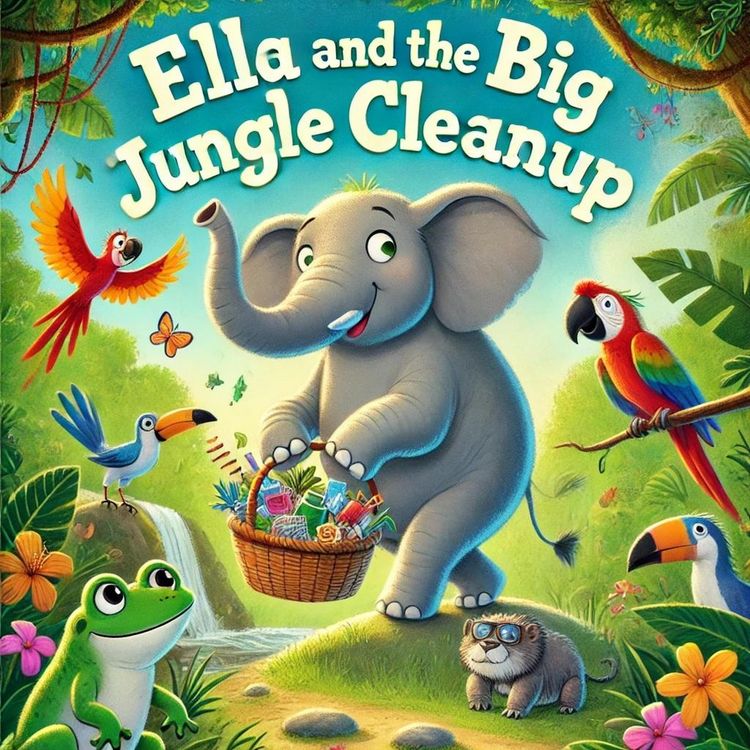 Produktbild: Ella and the Big Jungle Cleanup (Ella the Elephant, #8)