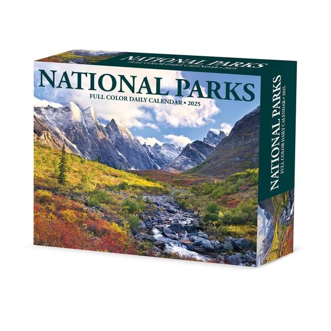 Produktbild: National Parks 2025 6.2 X 5.4 Box Calendar