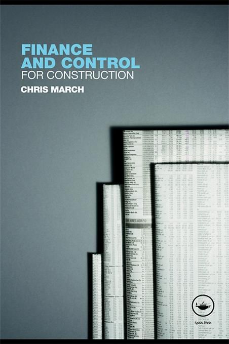 Produktbild: Finance and Control for Construction