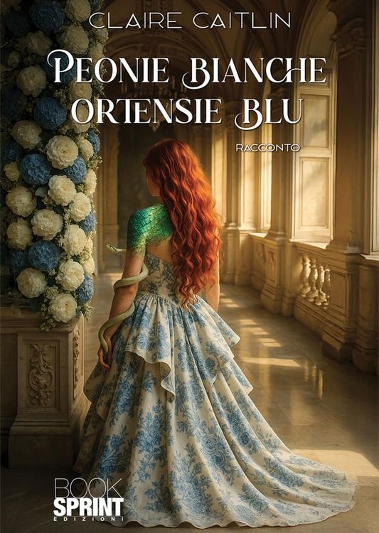 Produktbild: Peonie bianche ortensie blu