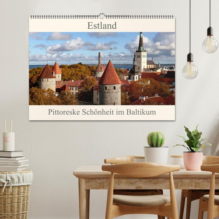 Produktbild: Estland - Pittoreske Sch&ouml;nheit im Baltikum (Wandkalender 2026 DIN A2 quer), CALVENDO Monatskalender