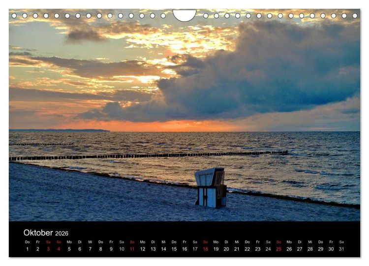 Produktbild: Zeit f&uuml;r... die Insel Poel (Wandkalender 2026 DIN A4 quer), CALVENDO Monatskalender