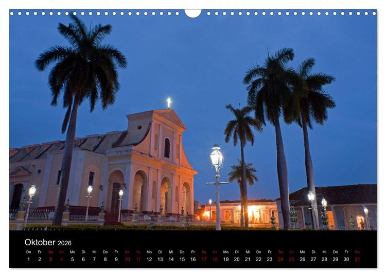 Produktbild: Kuba 2026 (Wandkalender 2026 DIN A3 quer), CALVENDO Monatskalender