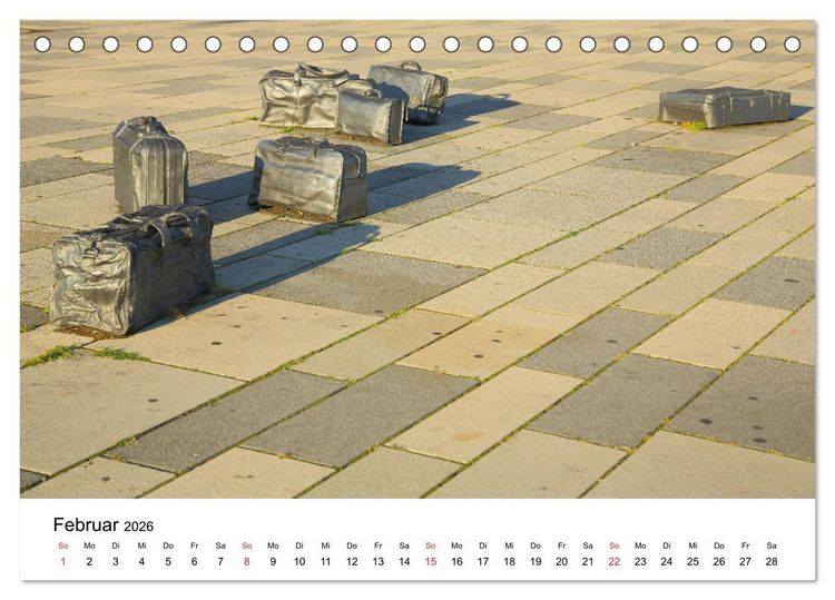 Produktbild: Wiesbaden Kunst in der &Ouml;ffentlichkeit (Tischkalender 2026 DIN A5 quer), CALVENDO Monatskalender