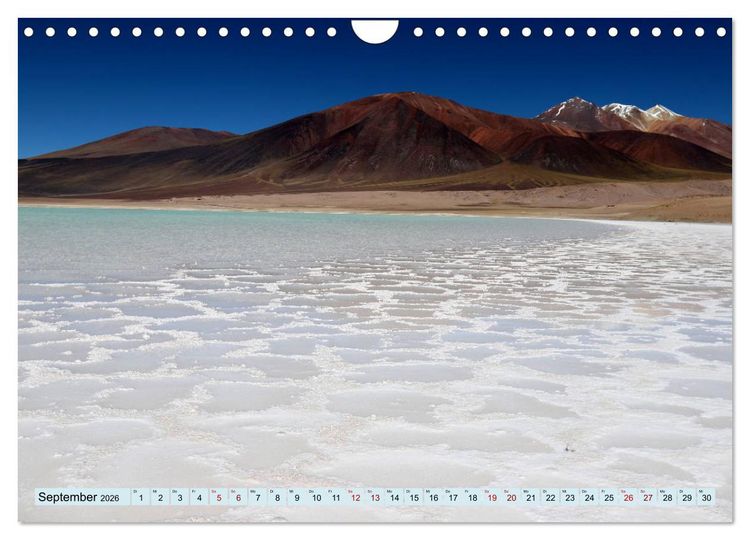 Produktbild: ATACAMA Wunder der Natur (Wandkalender 2026 DIN A4 quer), CALVENDO Monatskalender
