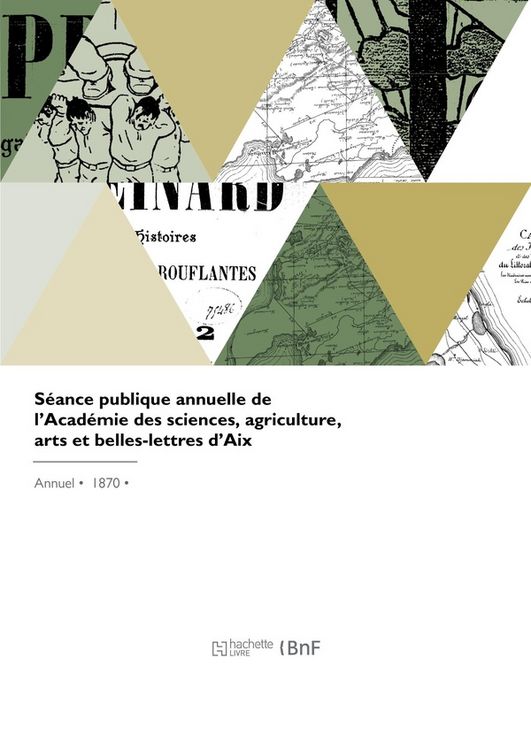 Produktbild: Seance publique annuelle de l