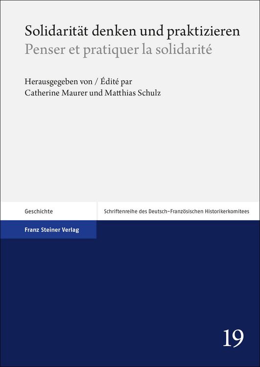 Produktbild: Solidarit&auml;t denken und praktizieren / Penser et pratiquer la solidarit&eacute;