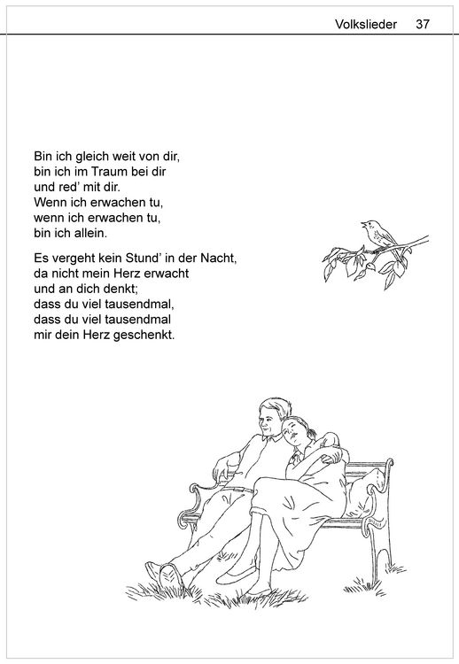 Produktbild: Die sch&ouml;nsten Volkslieder - Das Liederbuch