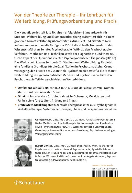 Produktbild: Lehrbuch Psychosomatische Medizin und Psychotherapie