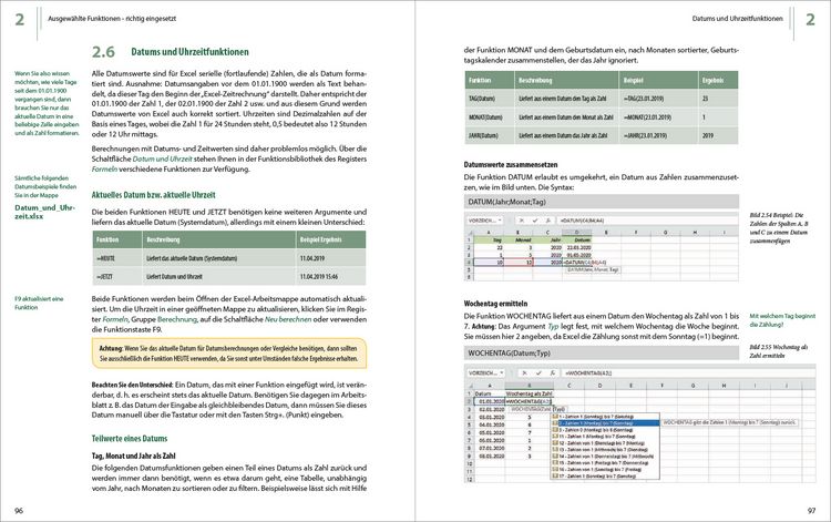 Produktbild: Excel 2019 - Stufe 2: Aufbauwissen