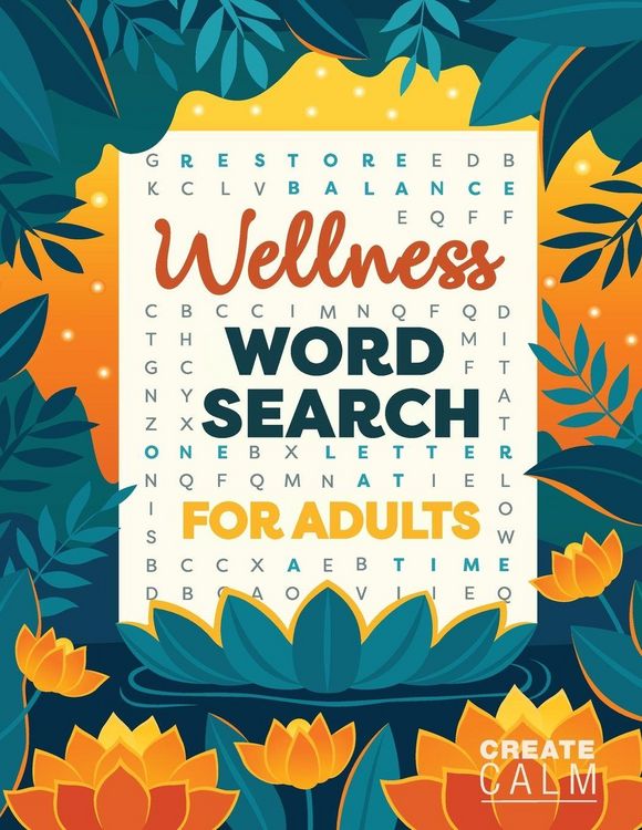 Produktbild: Wellness Word Search for Adults
