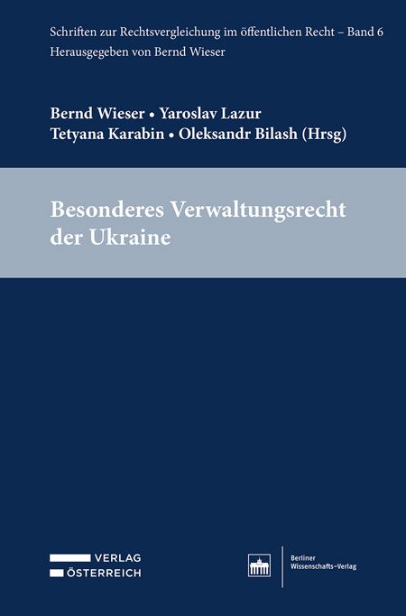Produktbild: Besonderes Verwaltungsrecht der Ukraine