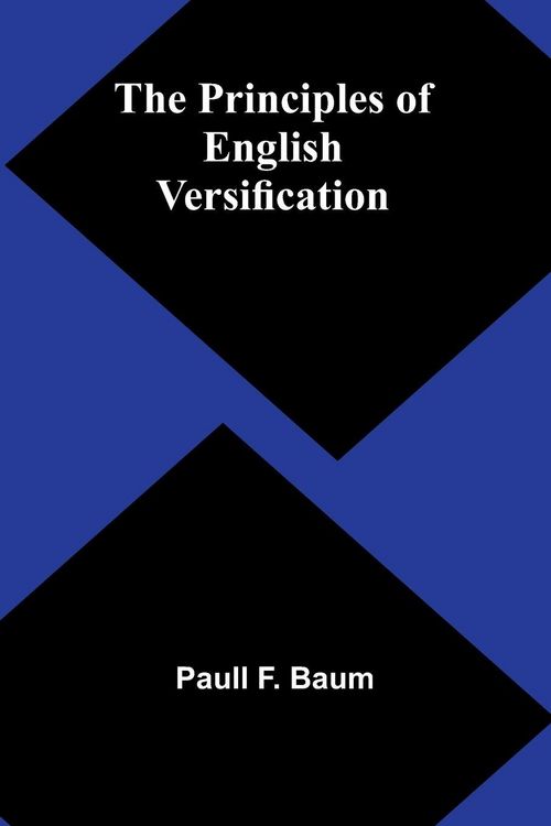 Produktbild: The Principles of English Versification