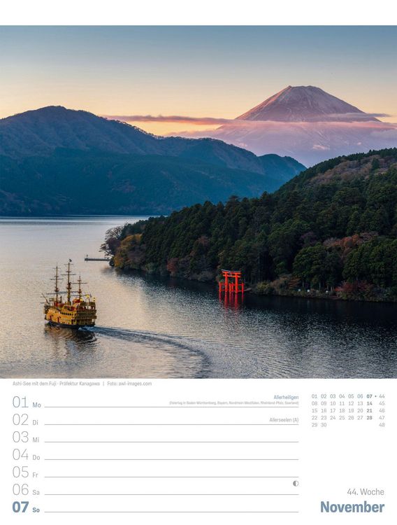 Produktbild: Japan Wochenplaner Kalender 2027 | Das Land der aufgehenden Sonne