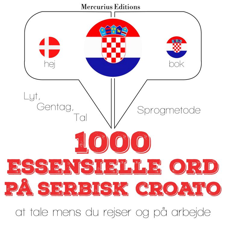 Produktbild: 1000 essentielle ord i serbisk croato