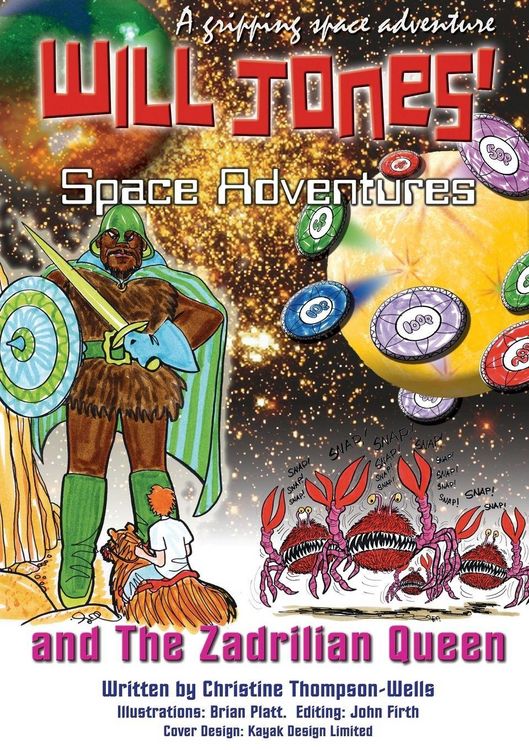 Produktbild: Will Jones Space Adventures and The Zadrilian Queen Book