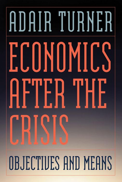 Produktbild: Economics After the Crisis