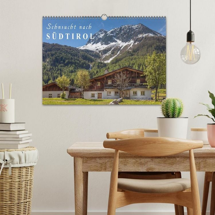 Produktbild: Sehnsucht nach S&uuml;dtirol (Wandkalender 2026 DIN A3 quer), CALVENDO Monatskalender