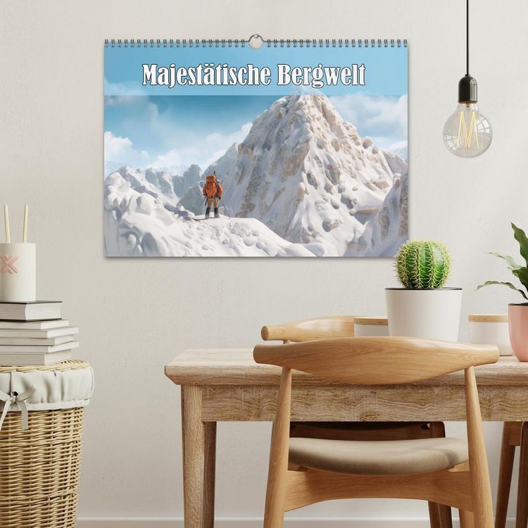 Produktbild: Imposante Bergwelt (Wandkalender 2026 DIN A3 quer), CALVENDO Monatskalender