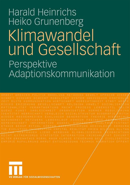 Produktbild: Klimawandel und Gesellschaft