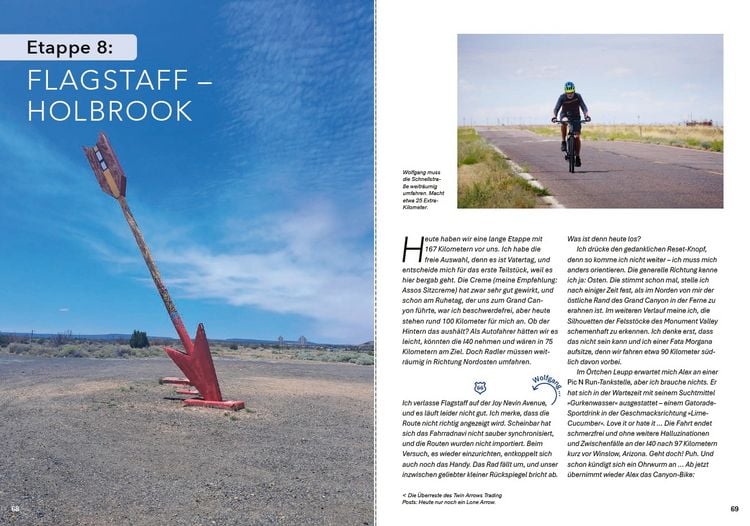 Produktbild: Mit dem Fahrrad auf der Route 66
