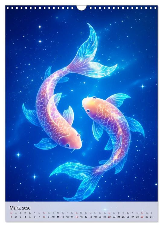 Produktbild: Der Mythos der Sternenzeichen - Sternenwesen des Zodiaks (Wandkalender 2026 DIN A3 hoch), CALVENDO Monatskalender