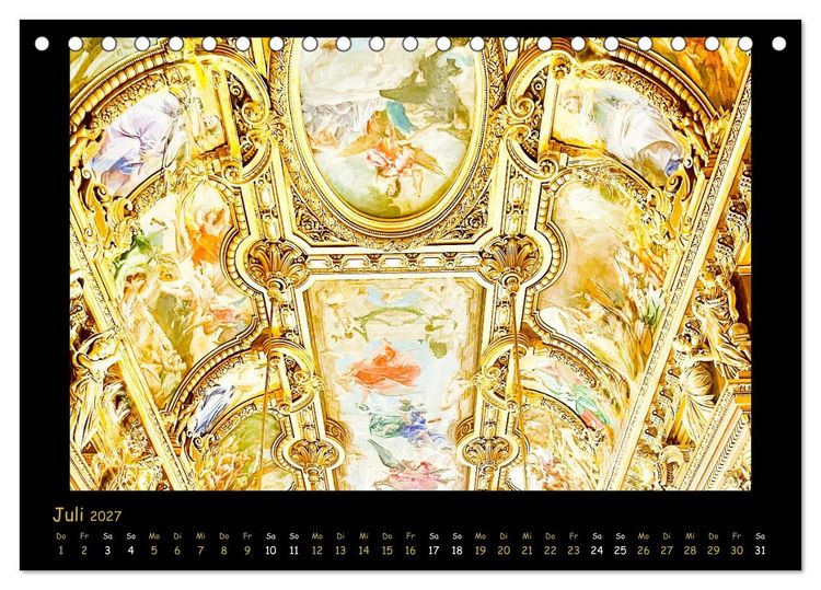 Produktbild: AURUM Das unverg&auml;ngliche Element (Tischkalender 2027 DIN A5 quer), CALVENDO Monatskalender