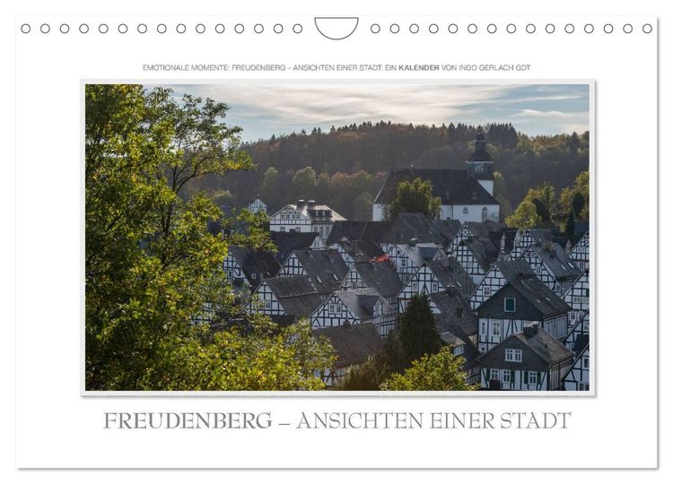 Produktbild: Emotionale Momente: Freudenberg &ndash; Ansichten einer Stadt. (Wandkalender 2026 DIN A4 quer), CALVENDO Monatskalender