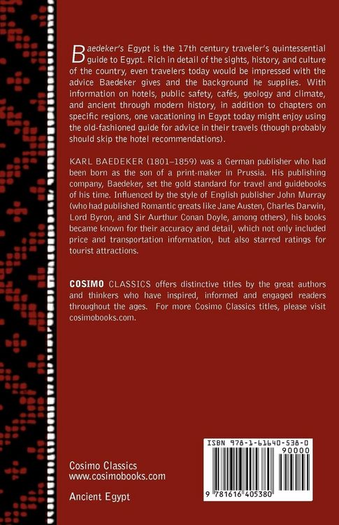 Produktbild: Baedeker's Egypt