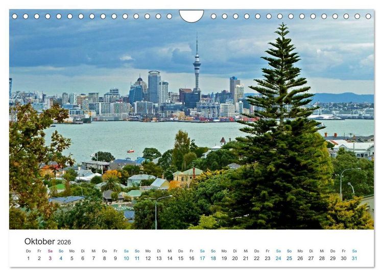 Produktbild: Vielfalt Neuseeland (Wandkalender 2026 DIN A4 quer), CALVENDO Monatskalender