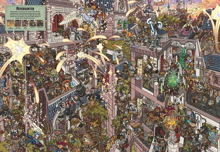 Produktbild: Dungeons & Dragons: A Search and Find Adventure