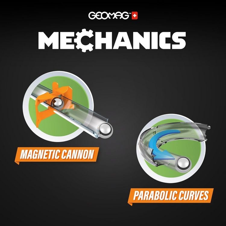 Produktbild: Geomag Mechanics Gravity Bauteilset Constructor Anzahl Teile: 67 Altersklasse: ab 7 Jahre