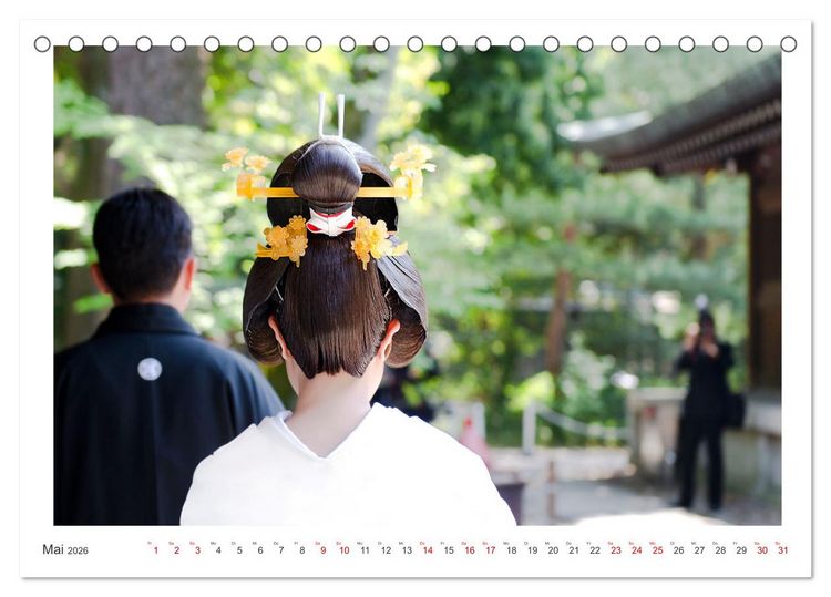 Produktbild: Menschen in Japan (Tischkalender 2026 DIN A5 quer), CALVENDO Monatskalender