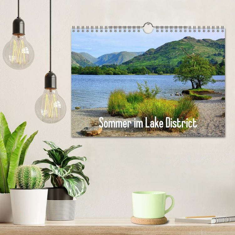 Produktbild: Sommer im Lake District (Wandkalender 2026 DIN A4 quer), CALVENDO Monatskalender