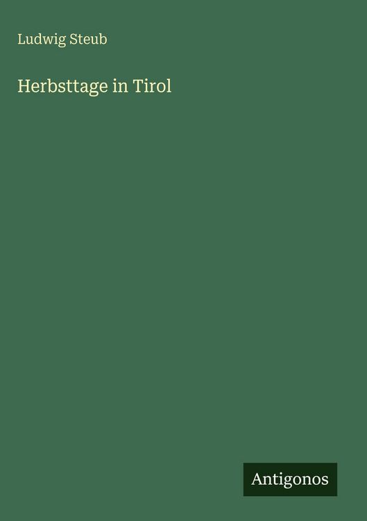 Produktbild: Herbsttage in Tirol