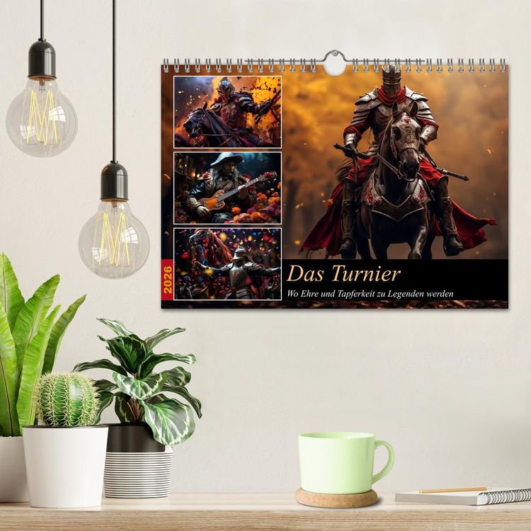 Produktbild: Das Turnier (Wandkalender 2026 DIN A4 quer), CALVENDO Monatskalender