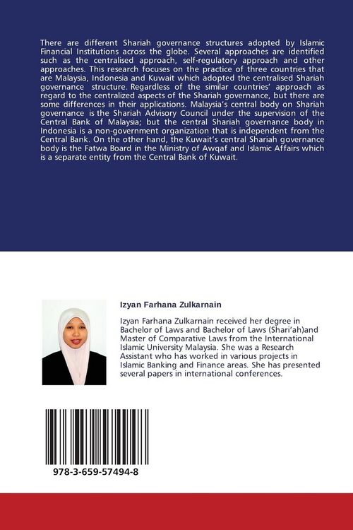 Produktbild: Shariah Governance Structure of IBF in Malaysia, Indonesia and Kuwait