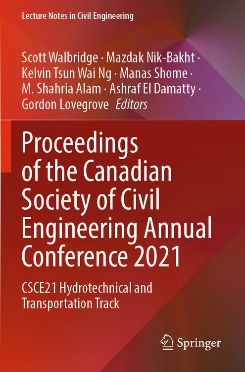 Produktbild: Proceedings of the Canadian Society of Civil Engineering Annual Conference 2021