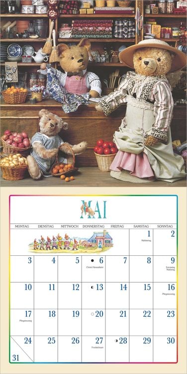 Produktbild: Der Teddyb&auml;r Kalender 2027