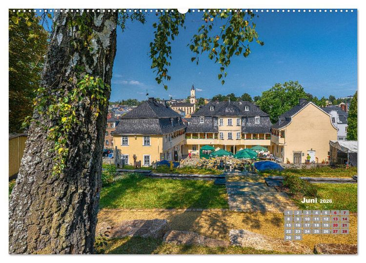 Produktbild: Markneukirchen - Musik & Landschaft einer Region (Wandkalender 2026 DIN A2 quer), CALVENDO Monatskalender