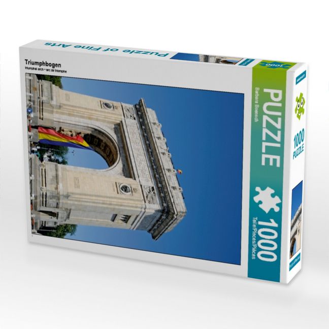 Produktbild: CALVENDO Puzzle Triumphbogen | 1000 Teile Lege-Gr&ouml;&szlig;e 64x48cm Foto-Puzzle f&uuml;r gl&uuml;ckliche Stunden