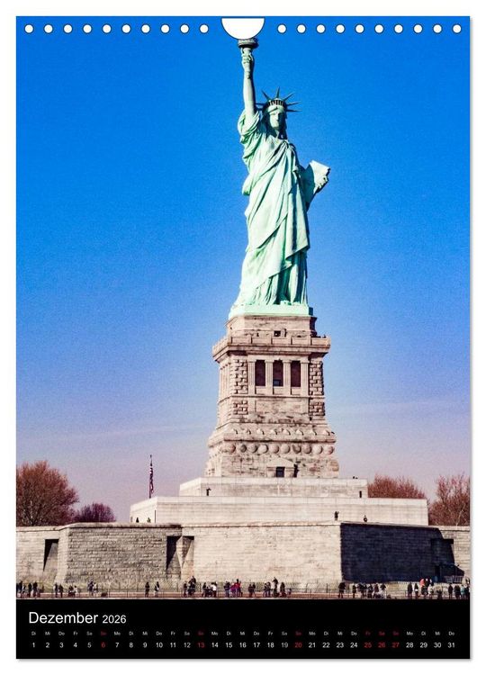 Produktbild: New York - Blickwinkel (Wandkalender 2026 DIN A4 hoch), CALVENDO Monatskalender