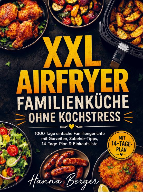 Produktbild: XXL Airfryer Familienk&uuml;che ohne Kochstress