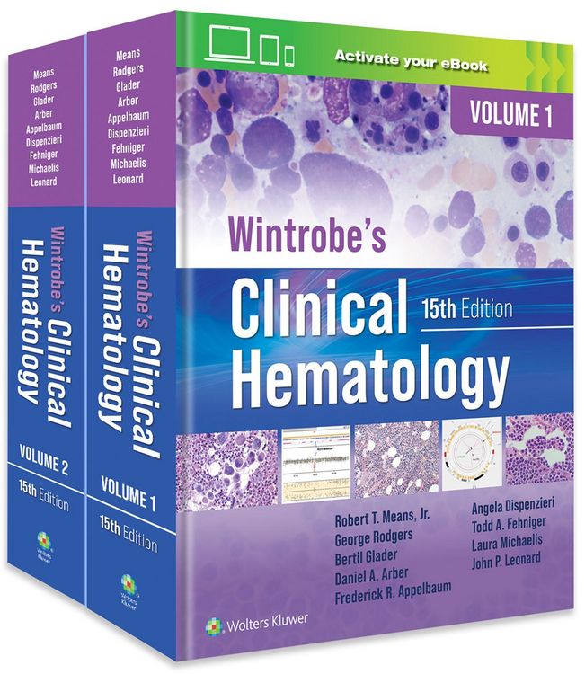 Produktbild: Wintrobe's Clinical Hematology: Print + eBook with Multimedia