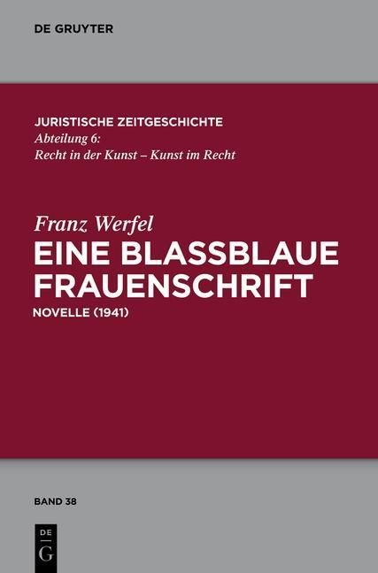 Produktbild: Eine bla&szlig;blaue Frauenschrift
